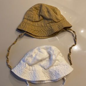 H&M organic cotton 2 baby sun hats